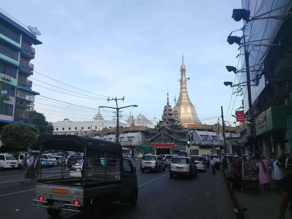 Potovanje v Yangon