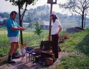 Gregor Čušin: Žena, obsijana z soncem